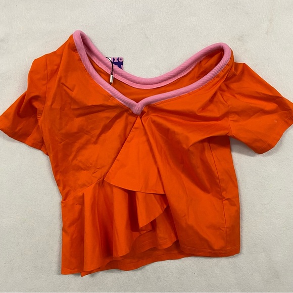 NEW Board Number One Red Blouse Medium - Picture 1 of 7